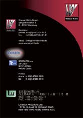 Messeplakate Shanghai f&uuml;r WERNER WIRTH Hotmelt Moulding durch Werbeagentur Hamburg